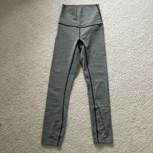 Lululemon Green heather 7/8 leggings size 0